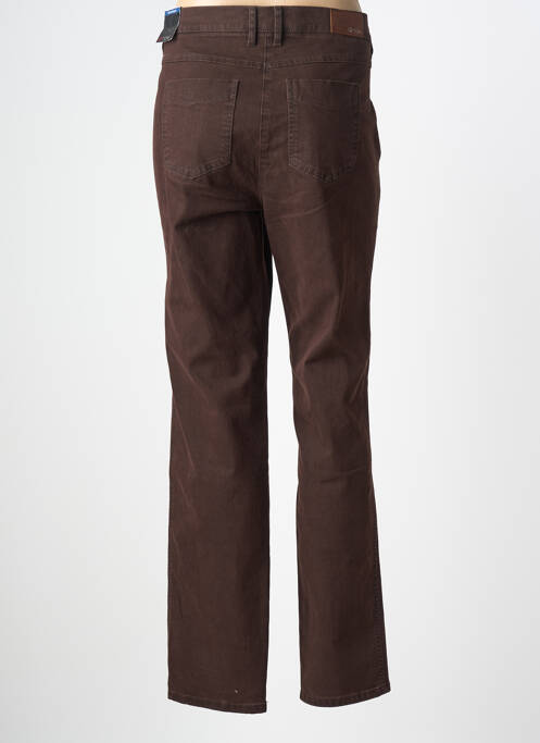 Pantalon drept elasticitate mărime normală maro TONI femme