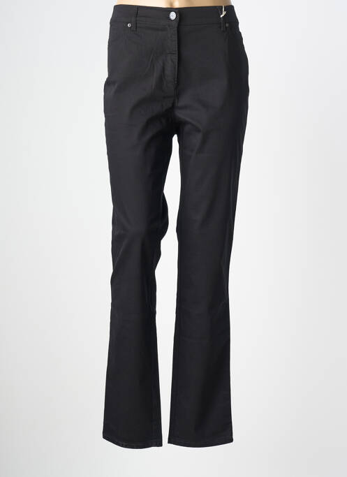 Pantalon drept elasticitate mărime normală negru TONI femme
