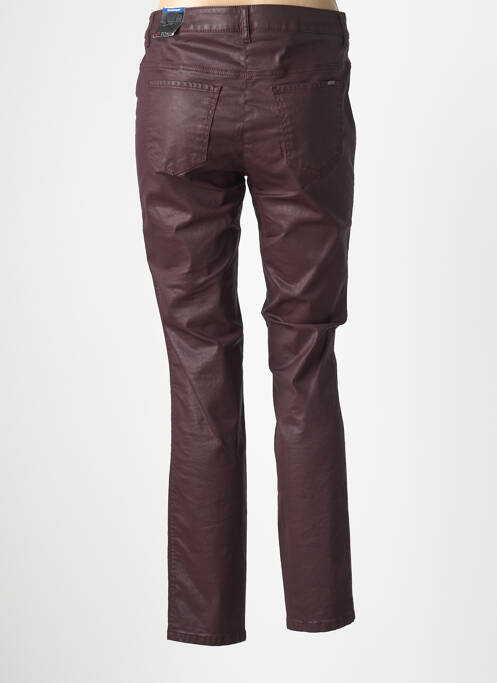 Pantalon slim elasticitate mărime normală violet TONI femme