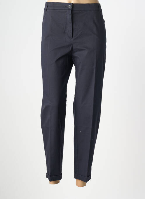 Pantalon 7/8 elasticitate mărime normală albastru TONI femme