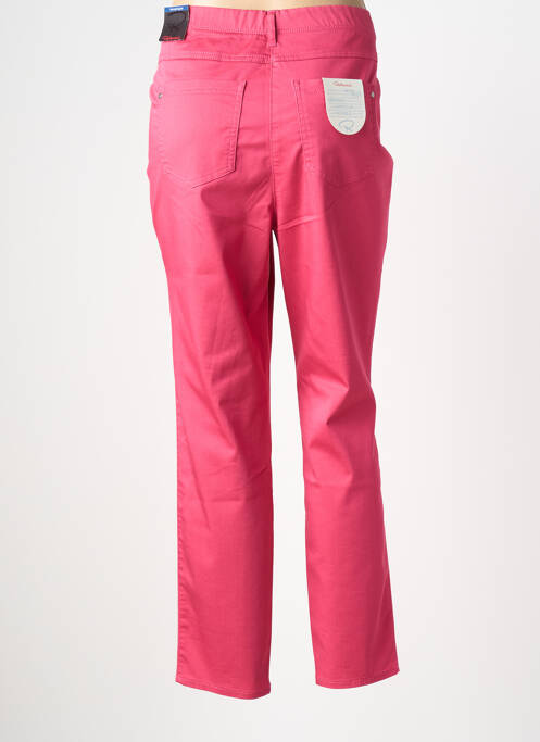 Pantalon 7/8 elasticitate mărime normală roz deschis TONI femme
