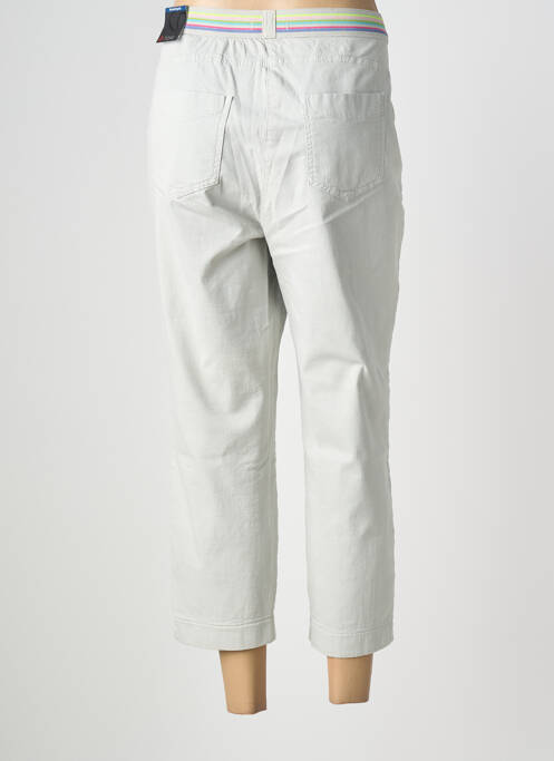 Pantalon trei sferturi elasticitate mărime normală gri TONI femme