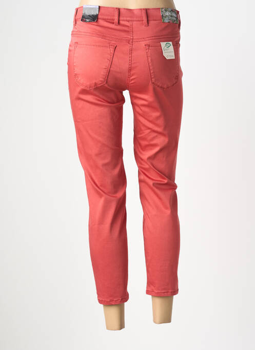 Pantalon 7/8 elasticitate mărime normală portocaliu TONI femme