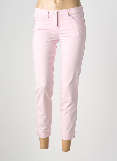 Pantalon 7/8 elasticitate mărime normală roz TONI femme