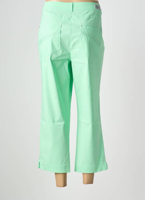 Pantalon 7/8 elasticitate mărime normală verde DIANE LAURY femme