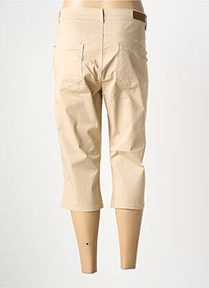 Pantalon trei sferturi buzunare bej C'EST BEAU LA VIE femeie