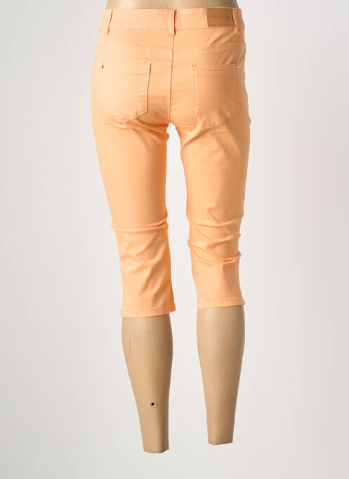 Pantalon trei sferturi buzunare portocaliu C'EST BEAU LA VIE femme