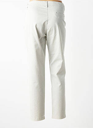 Pantalon 7/8 elasticitate mărime normală alb WALTRON femeie