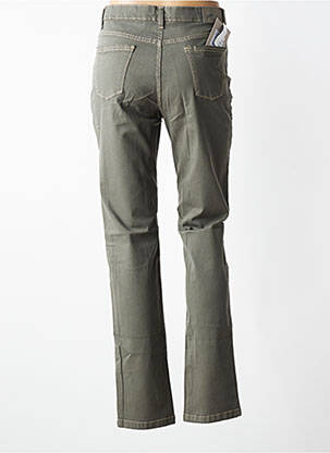 Pantalon drept elasticitate mărime normală verde WALTRON femeie
