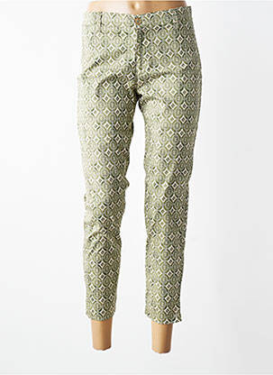 Pantalon 7/8 elasticitate mărime normală verde WALTRON femeie
