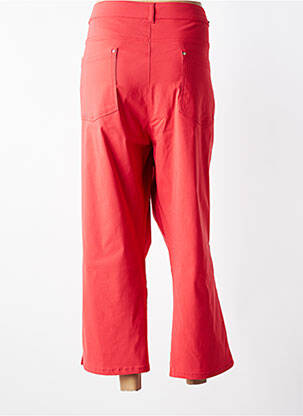 Pantalon 7/8 elasticitate mărime normală roșu DIANE LAURY femeie
