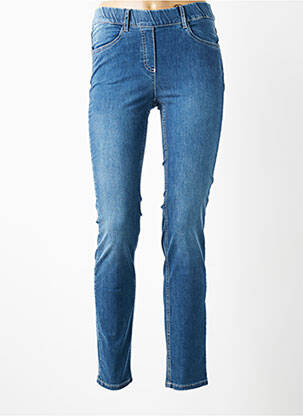 Jegging țesătură denim mărime normală albastru STARK femeie