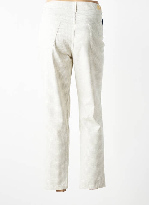 Pantalon 7/8 elasticitate mărime normală bej WALTRON femme