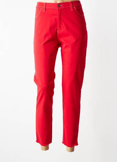 Pantalon 7/8 elasticitate mărime normală roșu WALTRON femme