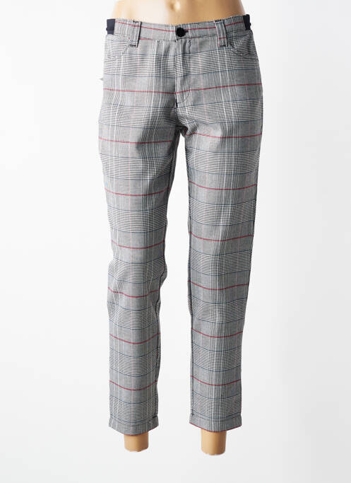 Pantalon 7/8 elasticitate mărime normală gri WALTRON femme