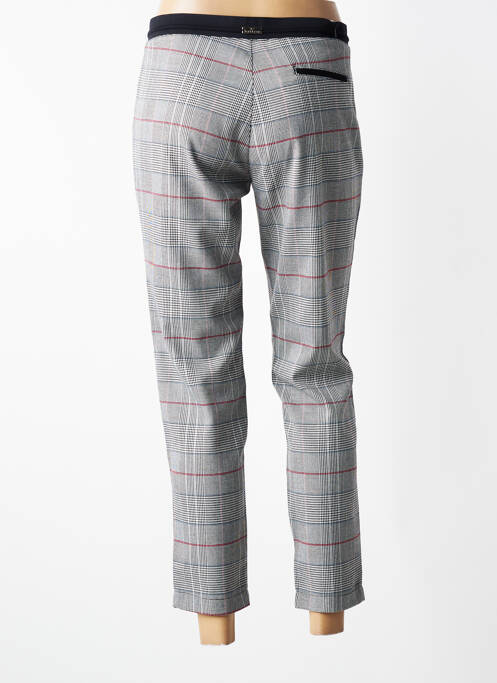Pantalon 7/8 elasticitate mărime normală gri WALTRON femme