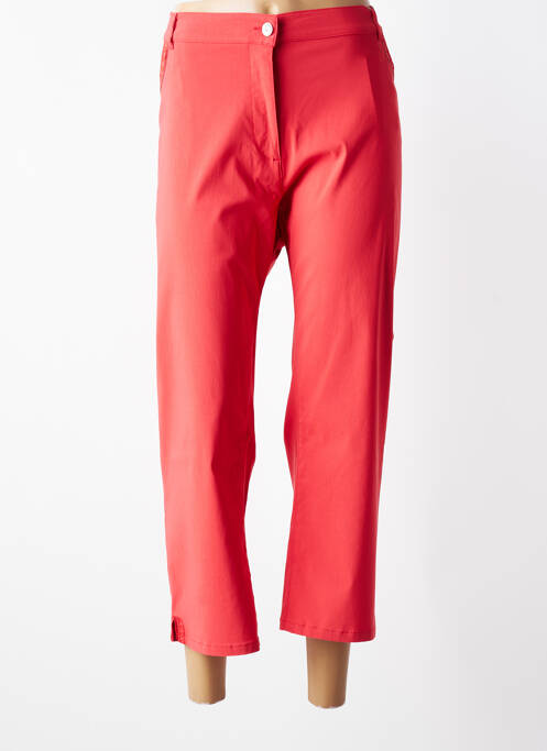 Pantalon 7/8 elasticitate mărime normală roșu DIANE LAURY femme