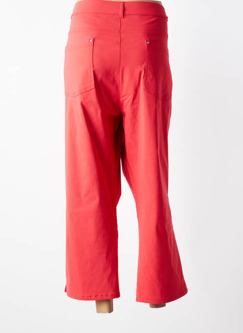 Pantalon 7/8 elasticitate mărime normală roșu DIANE LAURY femme