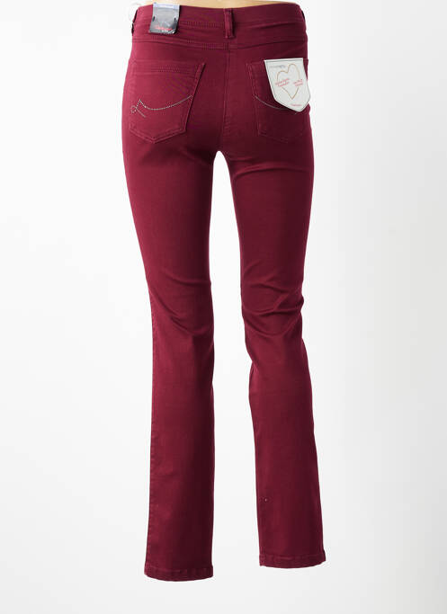Pantalon slim elasticitate mărime normală violet TONI femme
