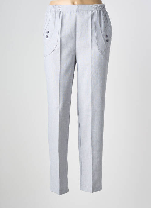 Pantalon slim talie elastică mărime normală gri PLURIELLES femme