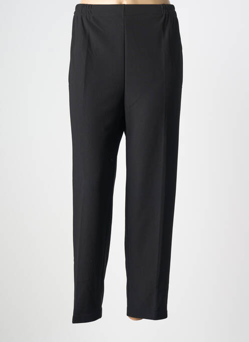 Pantalon slim talie elastică mărime normală negru PLURIELLES femme