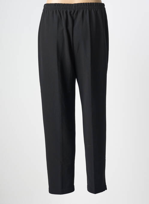 Pantalon slim talie elastică mărime normală negru PLURIELLES femme