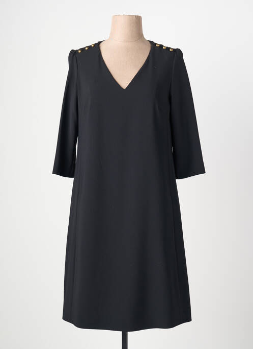 Rochie midi mâneci 3/4 mâneci 3/4 negru GERARD DAREL femme