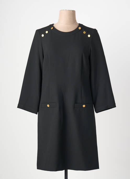 Rochie midi mâneci lungi mâneci lungi negru GERARD DAREL femme