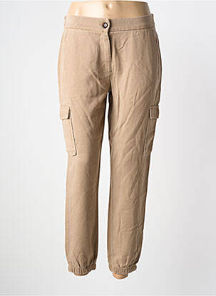 Pantalon cargo buzunare bej LCDN femeie