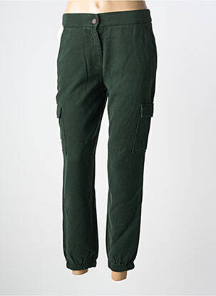 Pantalon cargo buzunare verde LCDN femeie