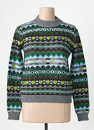 Pulover elasticitate mâneci lungi verde WEEKEND MAXMARA femeie