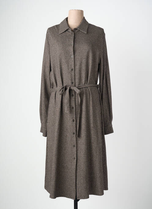 Rochie midi mâneci lungi mâneci lungi maro WEEKEND MAXMARA femme