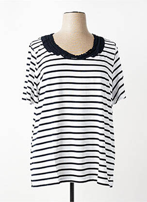 Tricou croială dreaptă mâneci scurte negru SHEEGO femeie