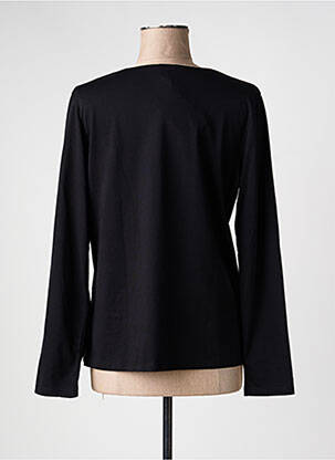 Tricou mâneci lungi mâneci lungi negru JULIE GUERLANDE femeie