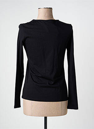 Tricou mâneci lungi mâneci lungi negru JULIE GUERLANDE femeie