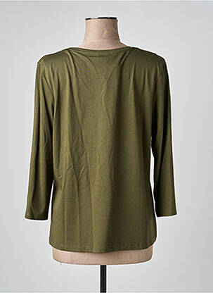 Tricou mâneci 3/4 mâneci 3/4 verde JULIE GUERLANDE femeie