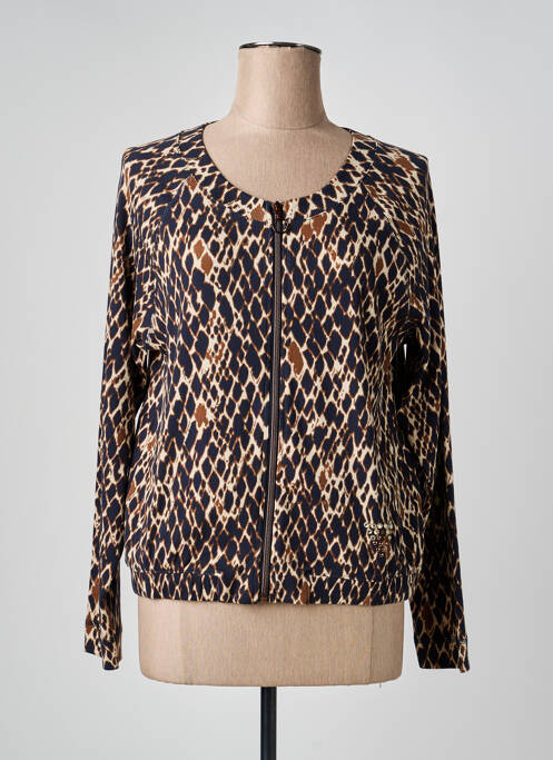 Jachete casual guler rotund maro BETTY BARCLAY femme