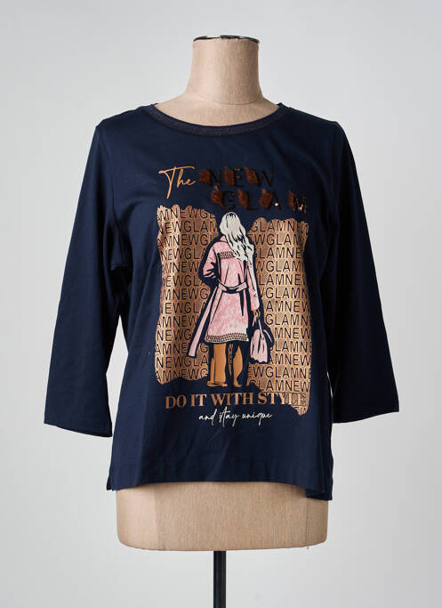 Tricou mâneci lungi mâneci lungi albastru BETTY BARCLAY femme