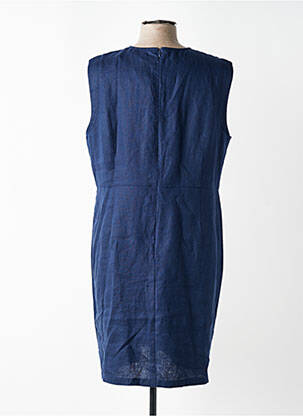 Rochie midi fără mâneci fără mâneci albastru JULIE GUERLANDE femeie