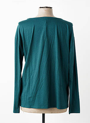 Top țesătură jersey mâneci lungi verde JULIE GUERLANDE femeie