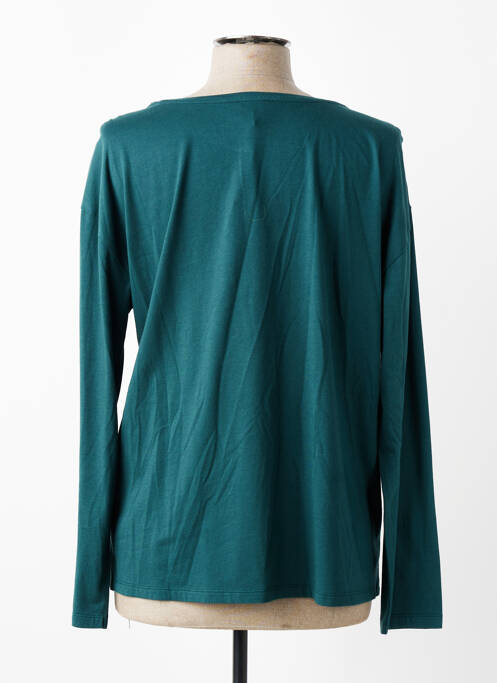 Top țesătură jersey mâneci lungi verde JULIE GUERLANDE femme