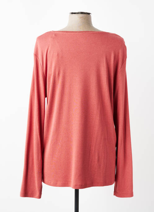 Tricou mâneci lungi mâneci lungi roz C'EST BEAU LA VIE femme