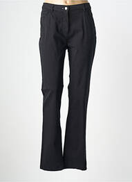 Pantalon drept elasticitate mărime normală negru JULIE GUERLANDE femeie