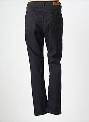Pantalon slim elasticitate mărime normală negru JULIE GUERLANDE femeie