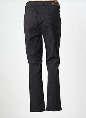 Pantalon slim elasticitate mărime normală negru JULIE GUERLANDE femeie