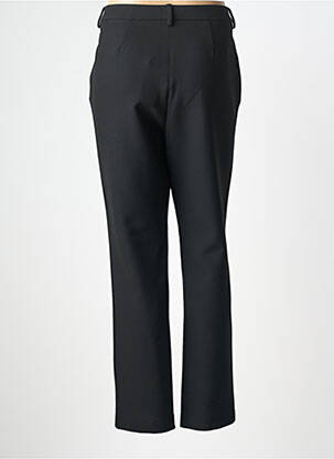 Pantalon drept elasticitate mărime normală negru DEVERNOIS femeie