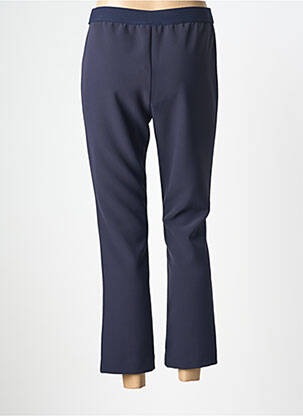 Pantalon 7/8 elasticitate mărime normală albastru DEVERNOIS femeie