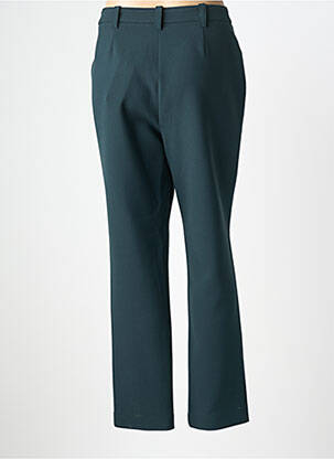 Pantalon slim elasticitate mărime normală verde DEVERNOIS femeie