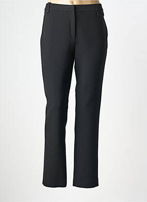 Pantalon slim elasticitate mărime normală negru DEVERNOIS femeie