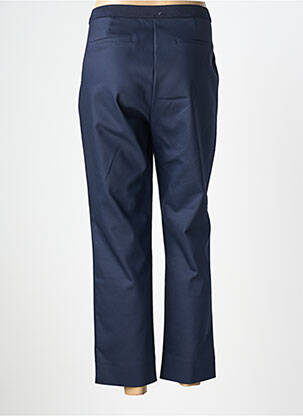Pantalon 7/8 elasticitate mărime normală albastru DEVERNOIS femeie